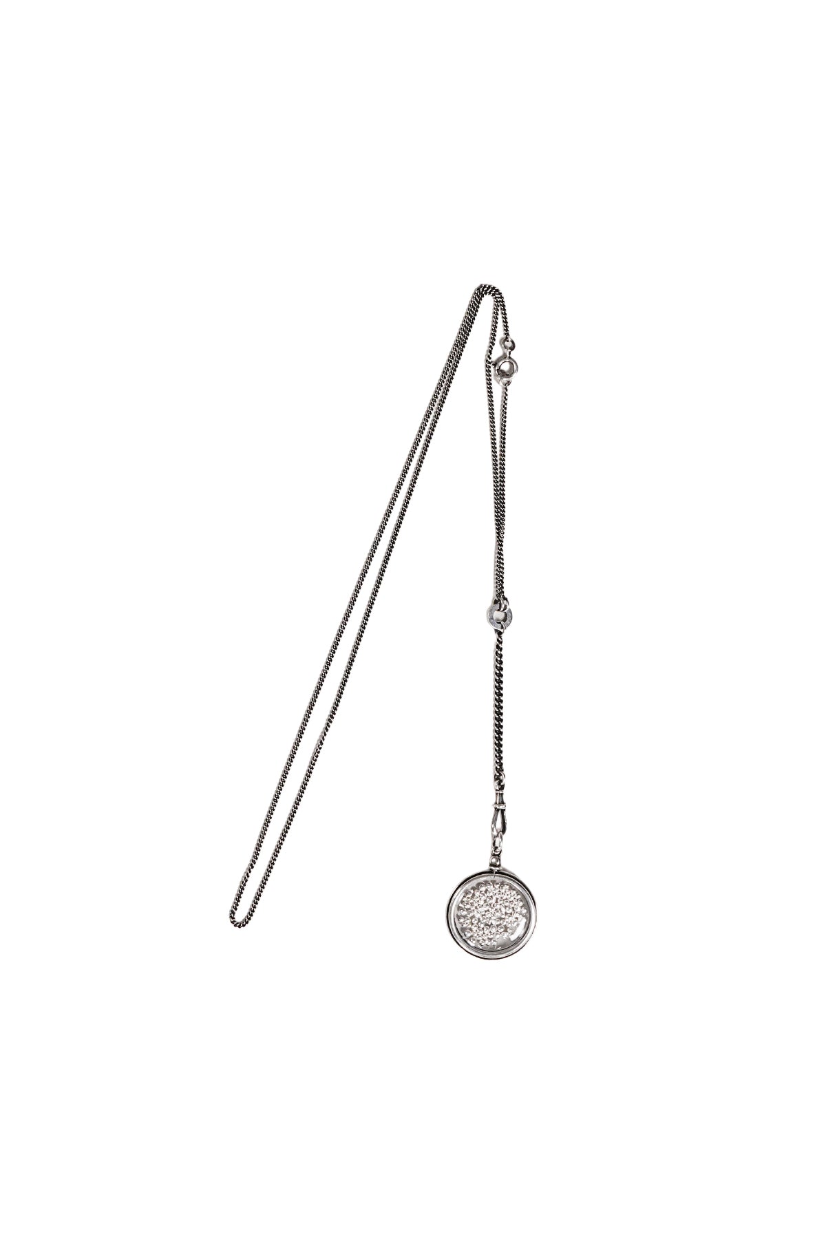 ELSU MEDAILLON NECKLACE FILLED WITH L