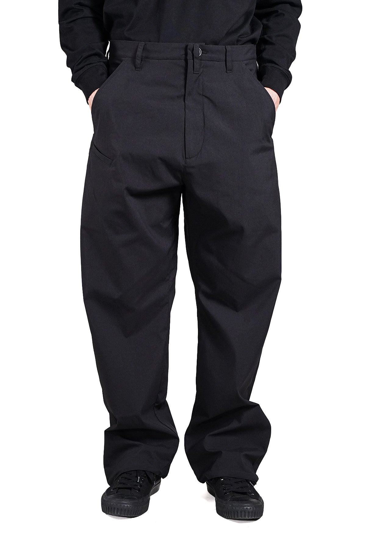 straight pants with molle strap