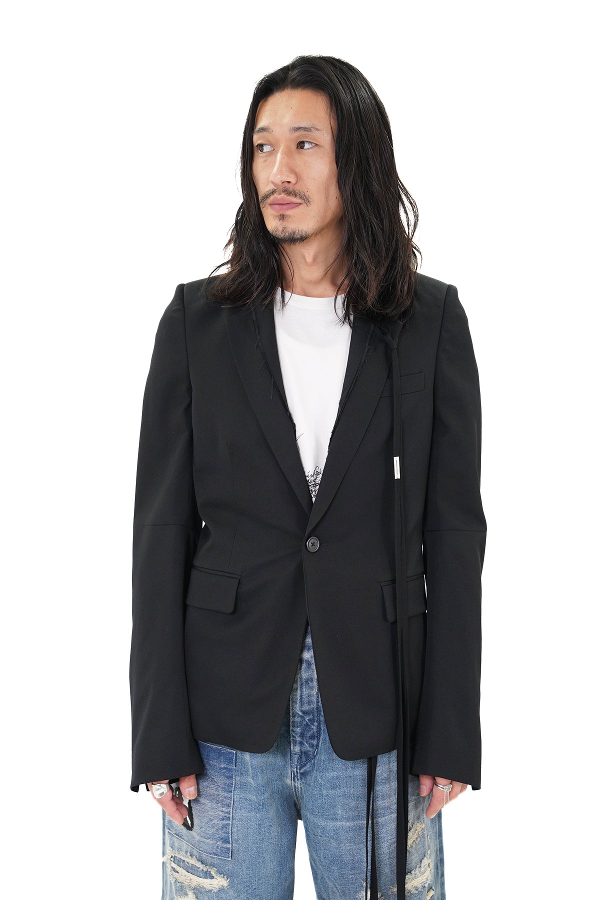 ABEL FITTED TUXEDO JACKET