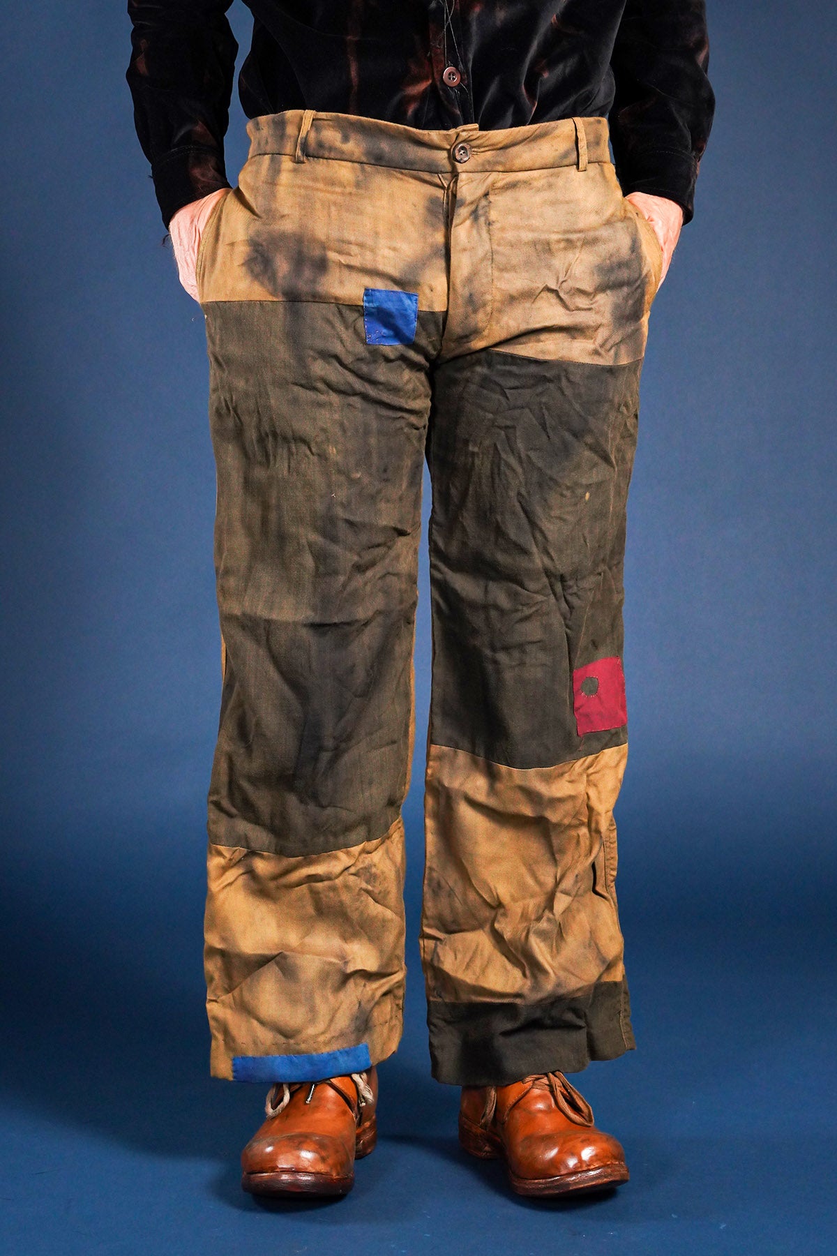 HAND AGED TROUSERS