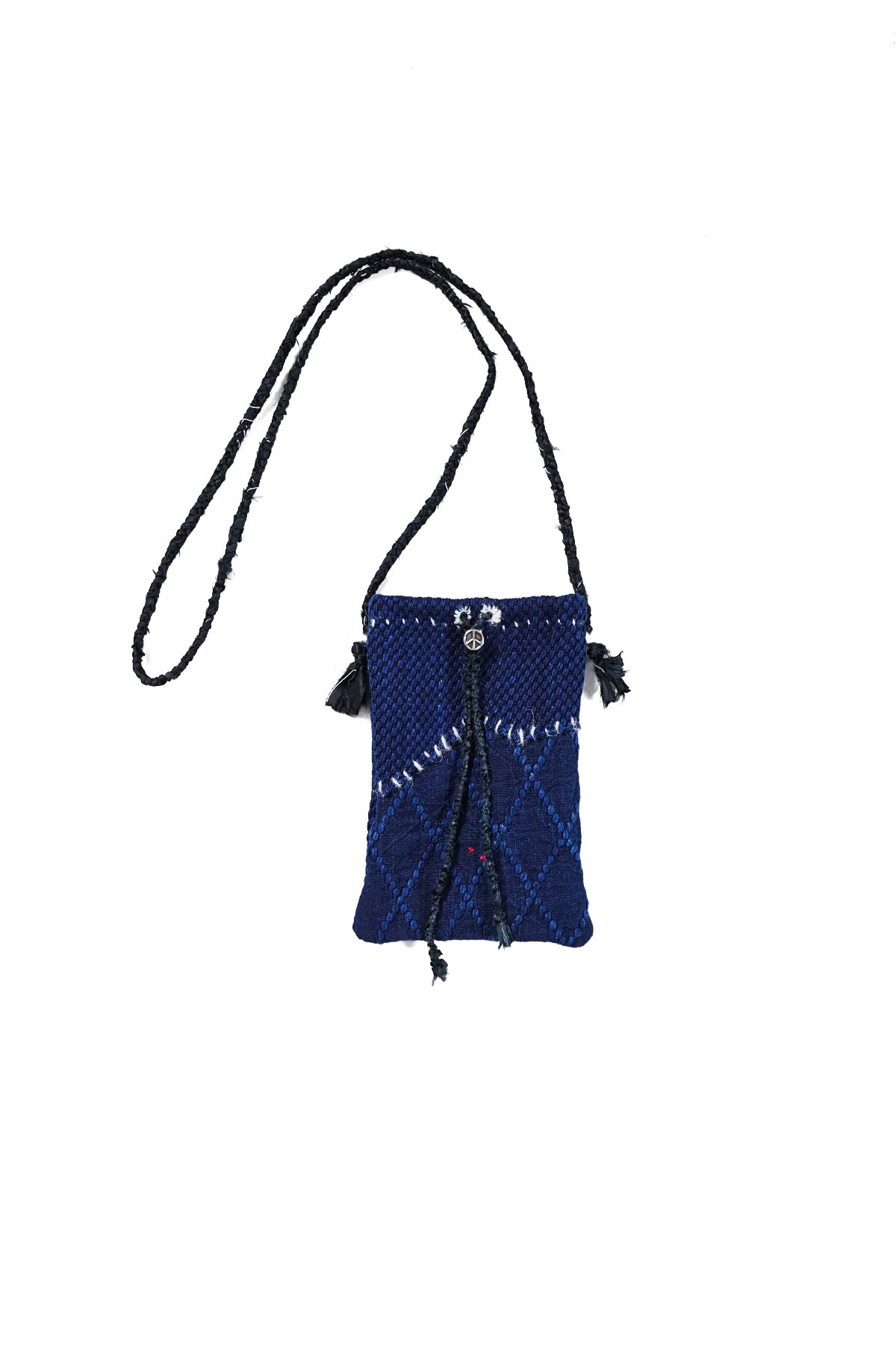 H/W PC KENDO OMAMORI POUCH W / SILK & SILVER L