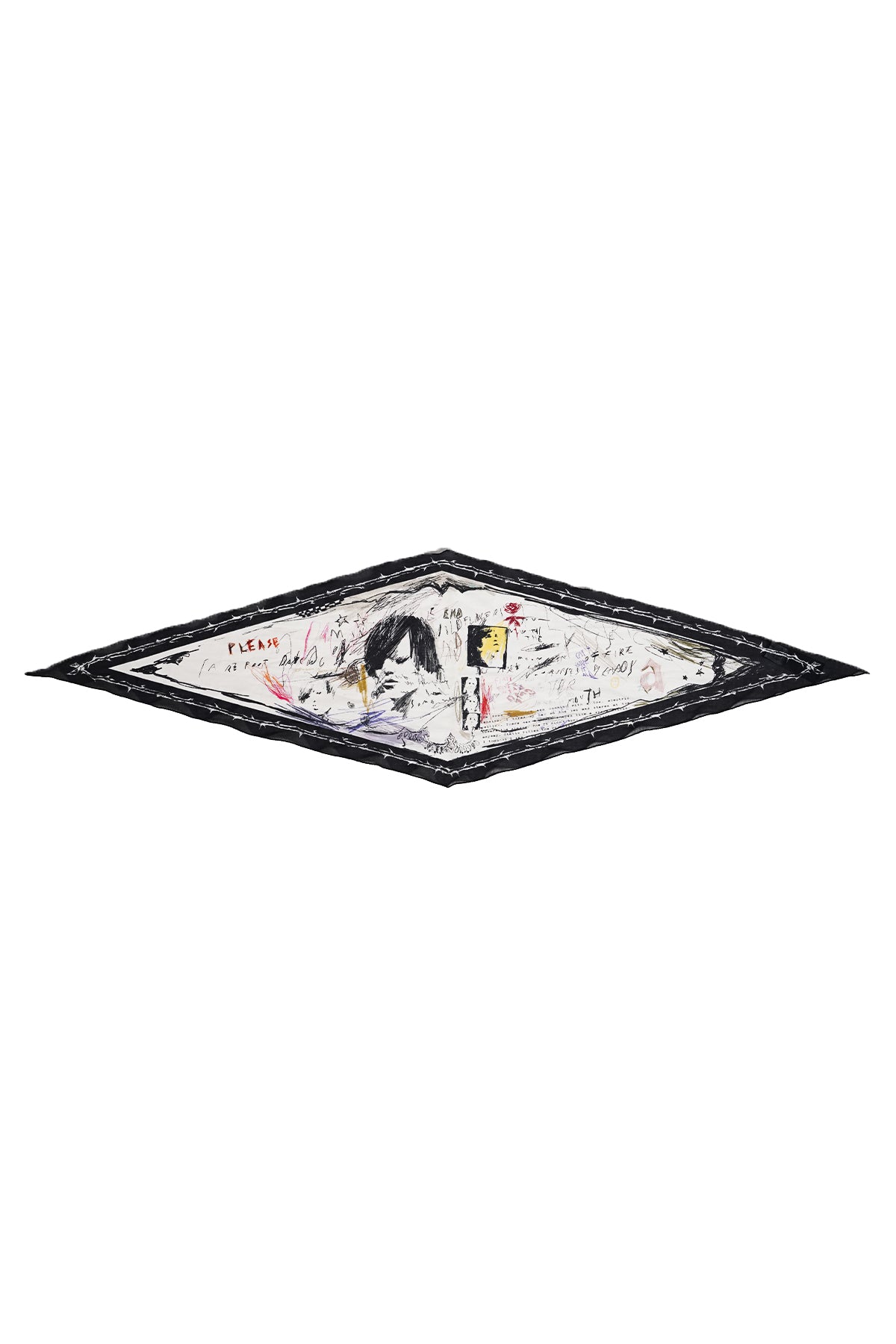 ALLEN DIAMOND BANDANA WITH 
