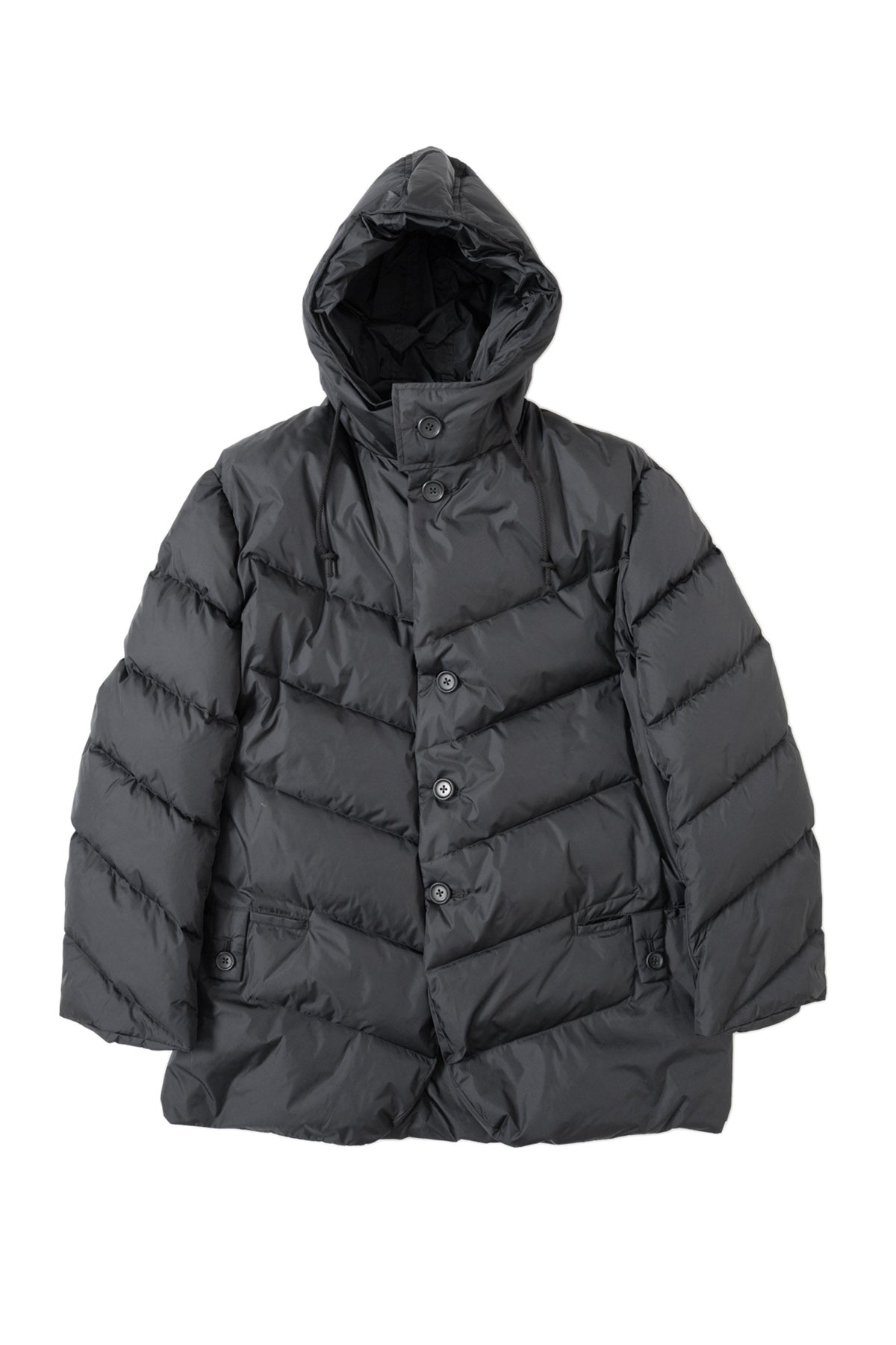 NYLON TAFFETA DIAGONAL DOWN JACKET