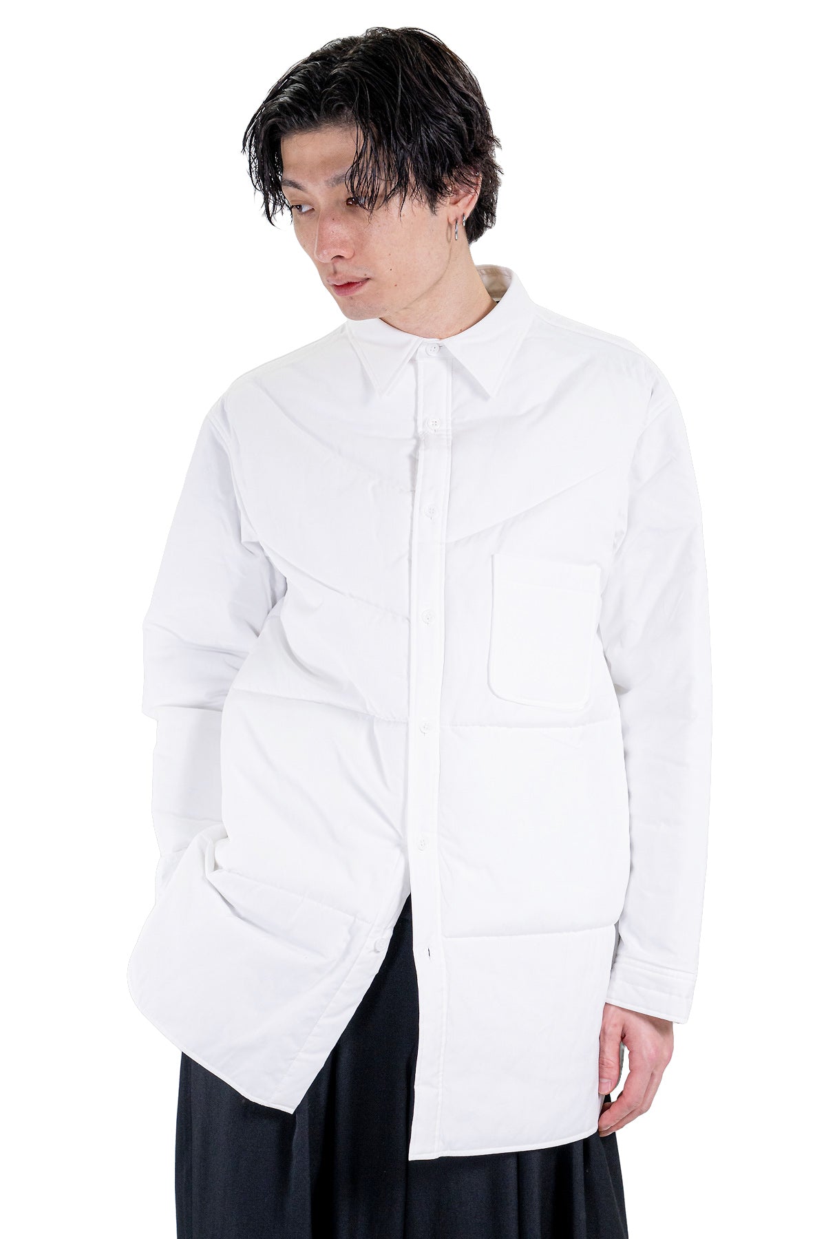 100/2 BROAD RANDOM PANEL PADDED BLOUSE【30%OFF】