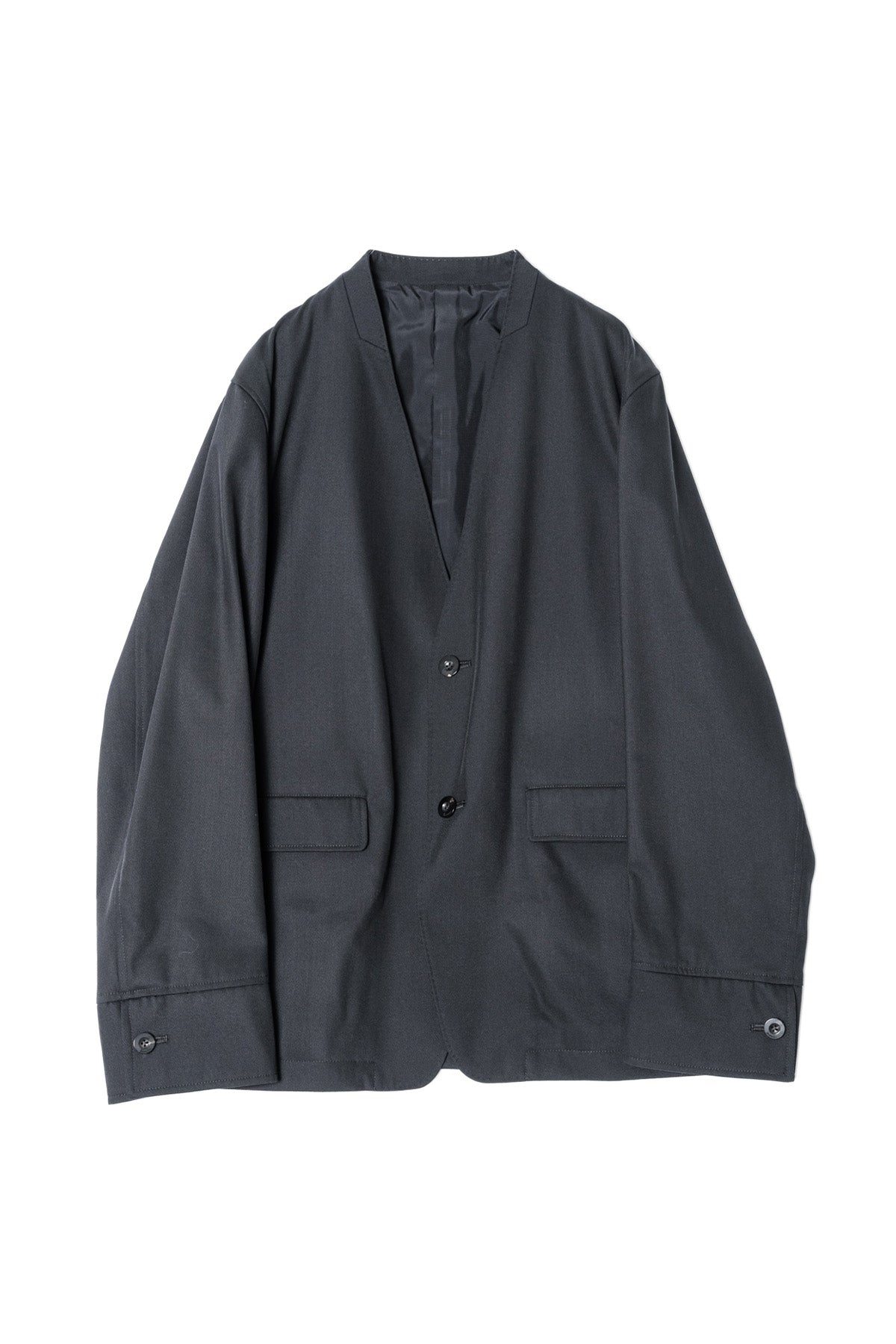NO-COLLAR JAKET