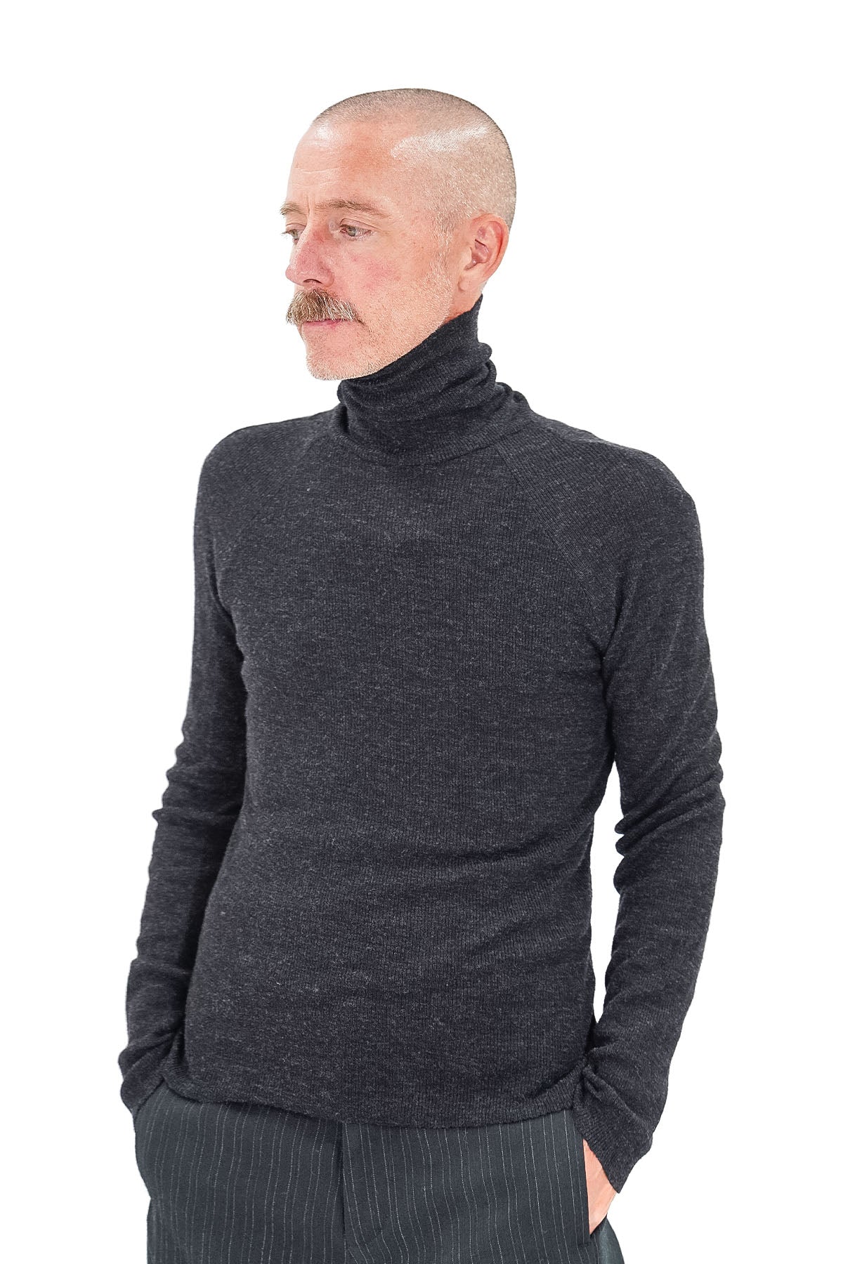 HIGH NECK UNISEX PULLOVER