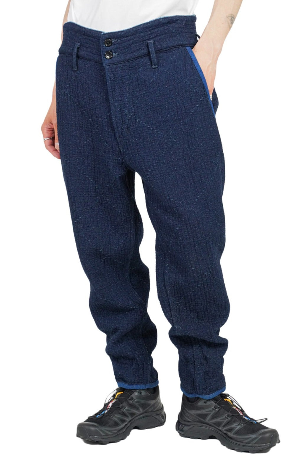 SASHIKO GREASE PANTS