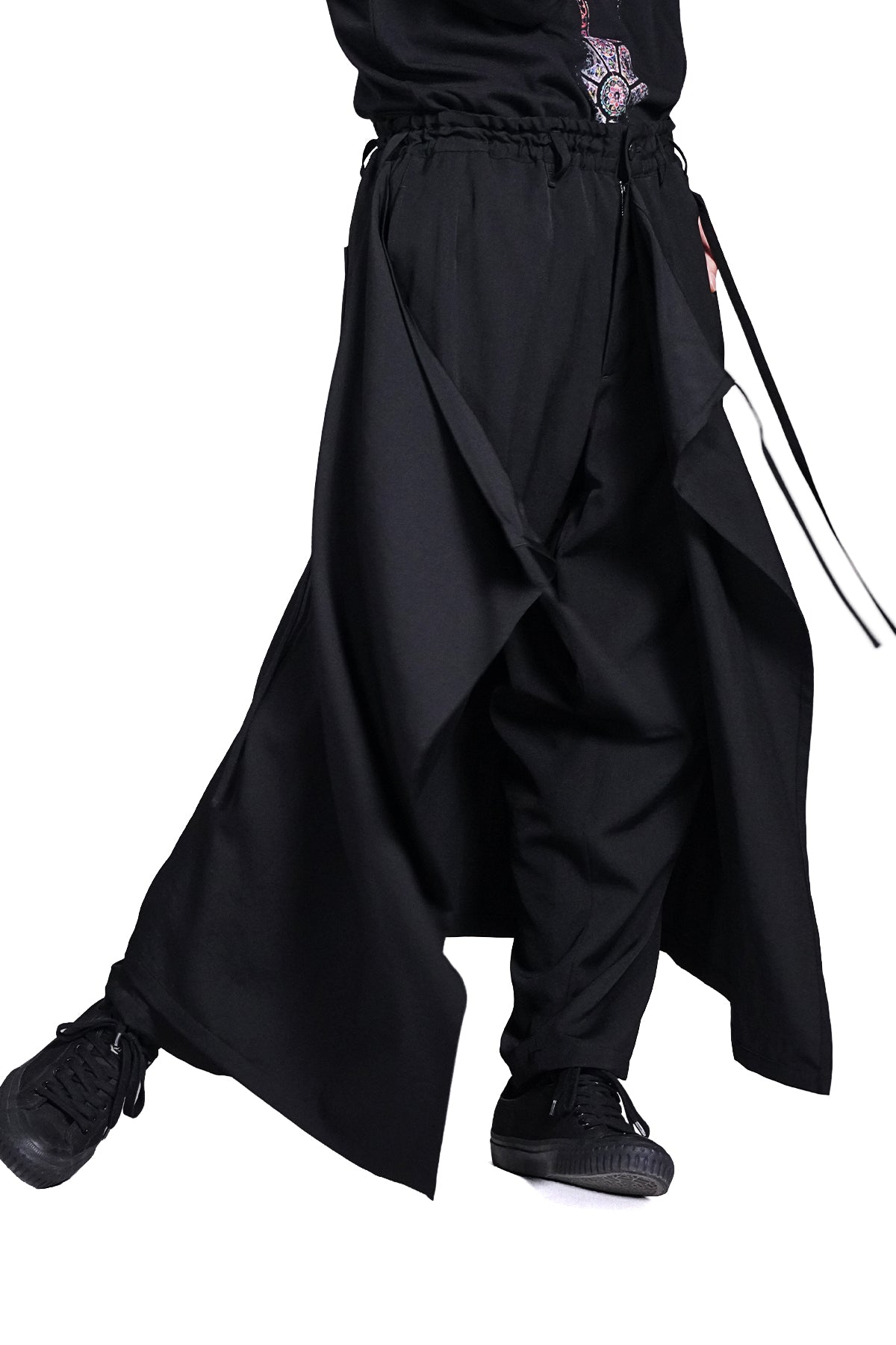 BOUND SKIRT PANTS