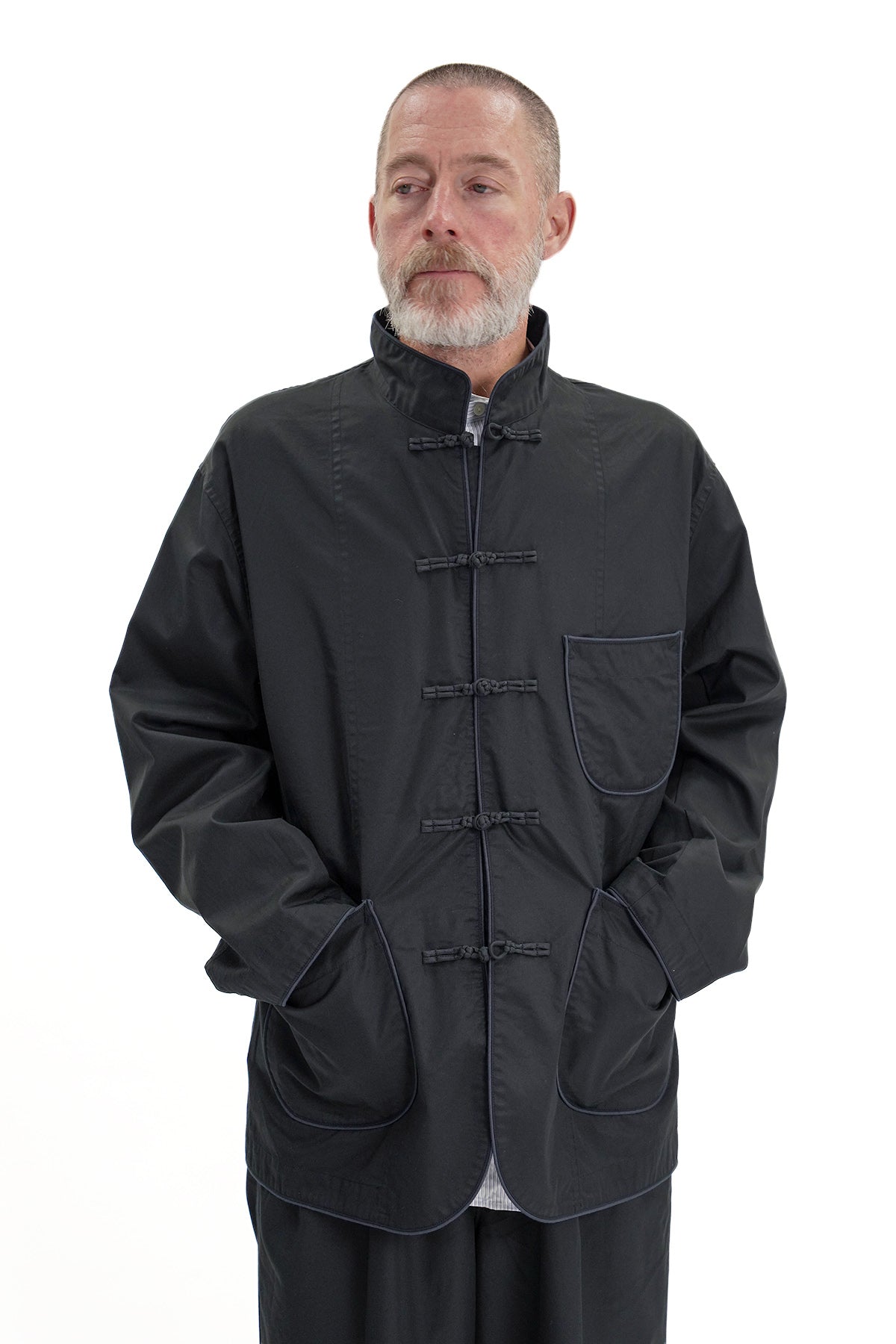 GABARDINE CHINESE JACKET