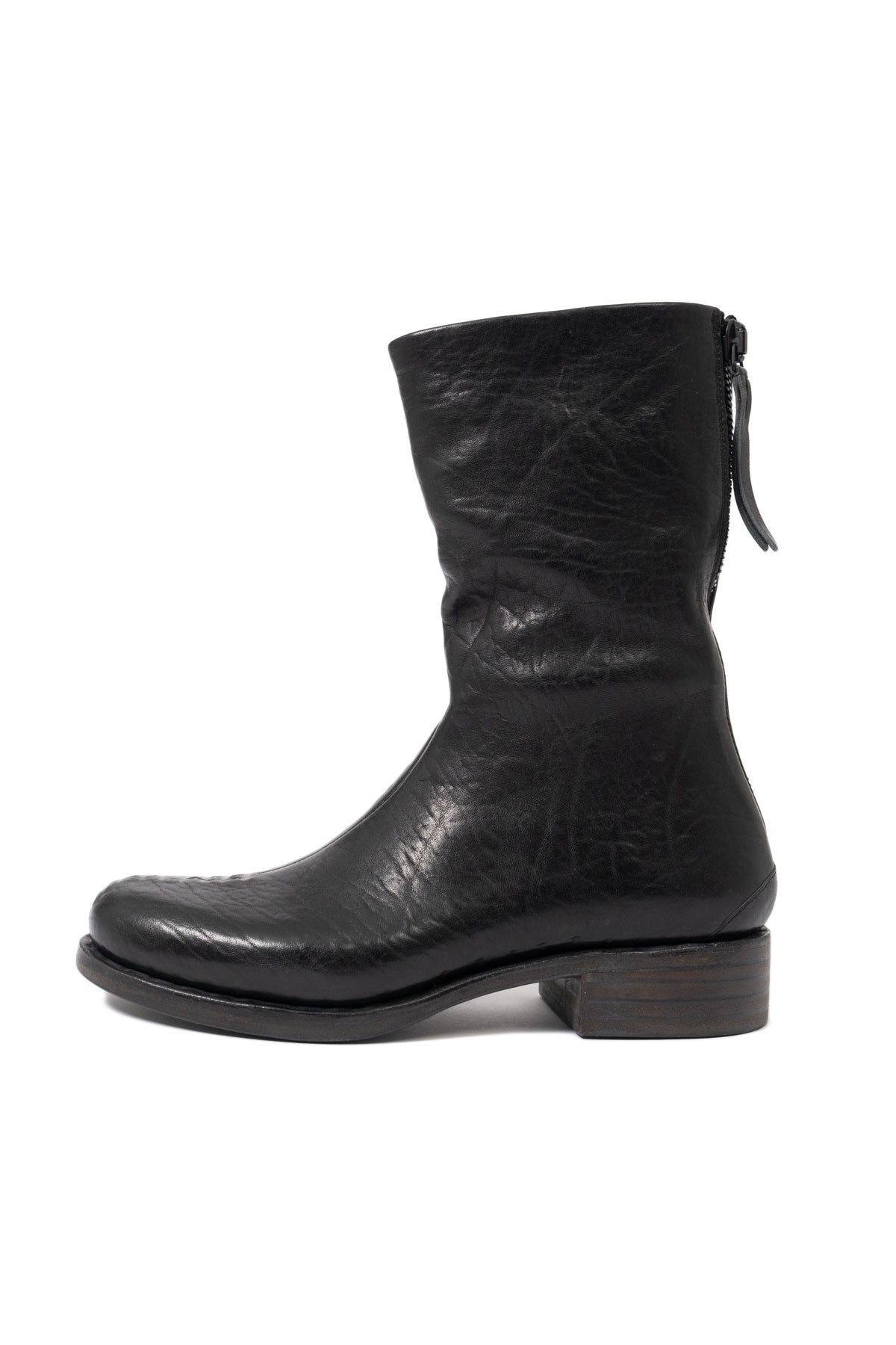 BACK ZIP BOOTS