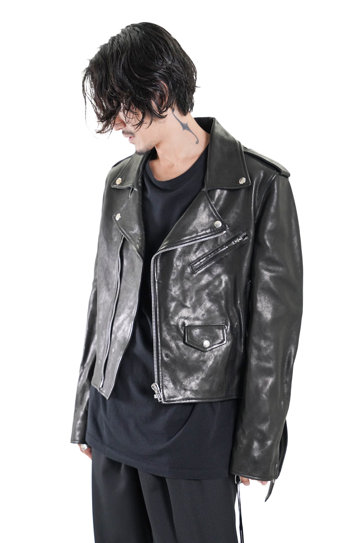 ARVID PERFECTO LEATHER JACKET