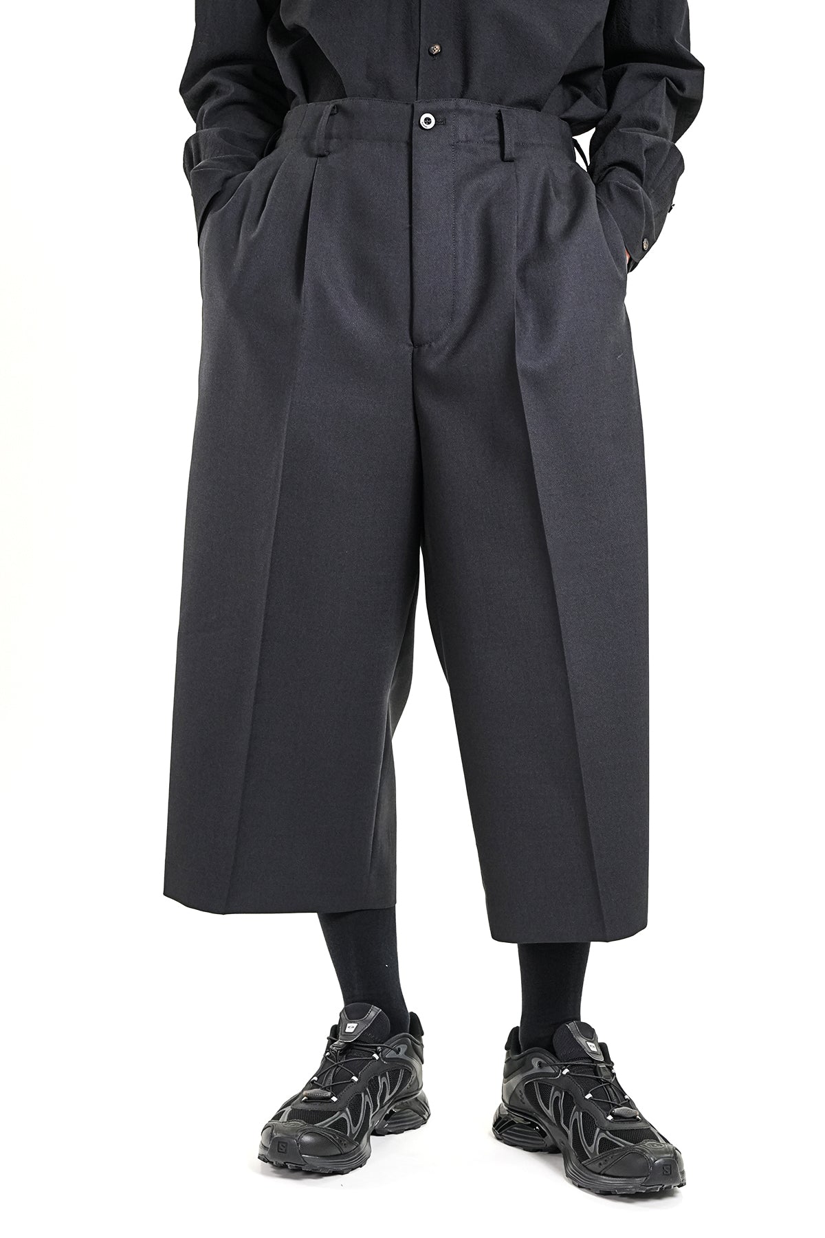 CROPPED BUGGY TROUSERS