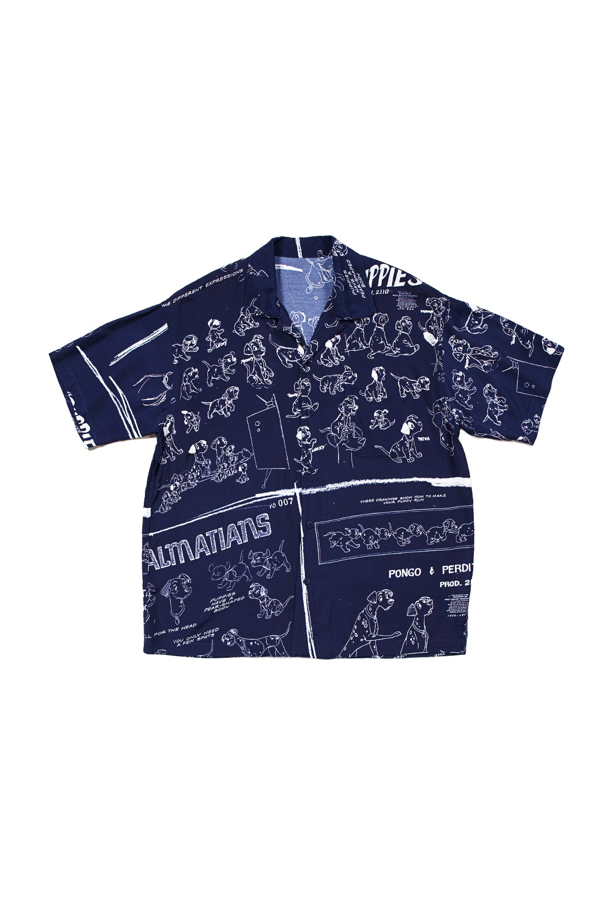 DISNEY MS / PC ALOHA COLLECTION ALOHA SHIRT / 101 DALMATIANS