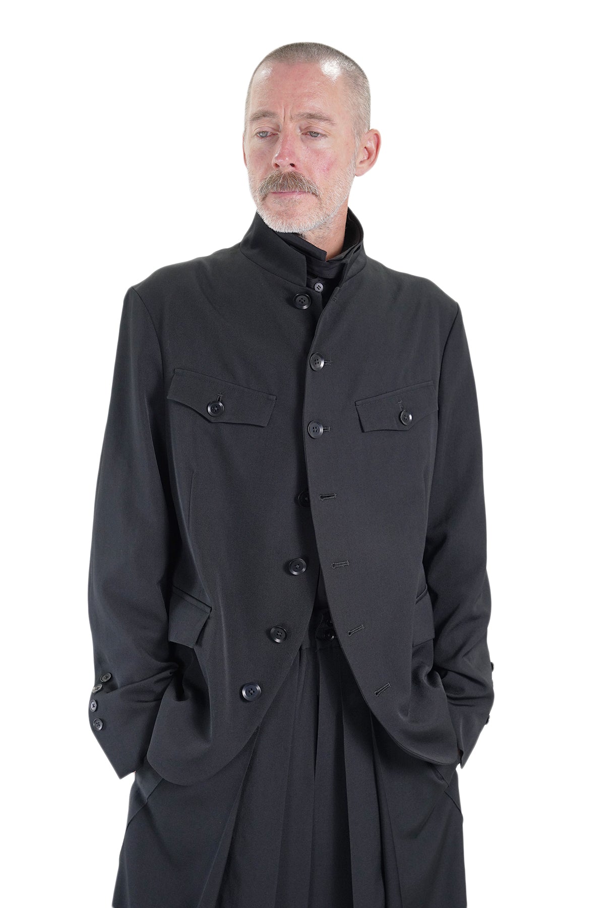 STAND COLLAR JACKET