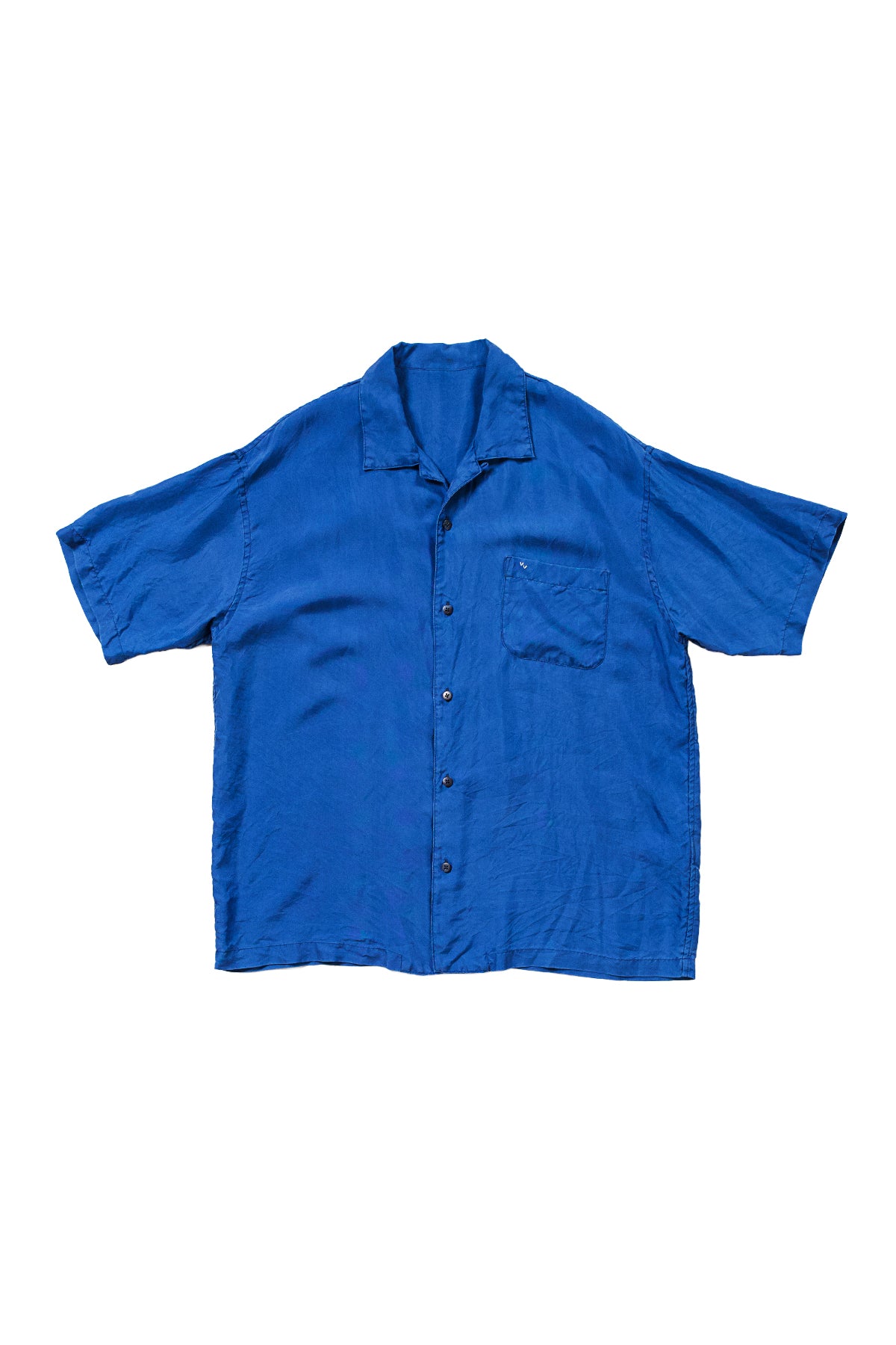 H/W INDIGO SILK SHIRT