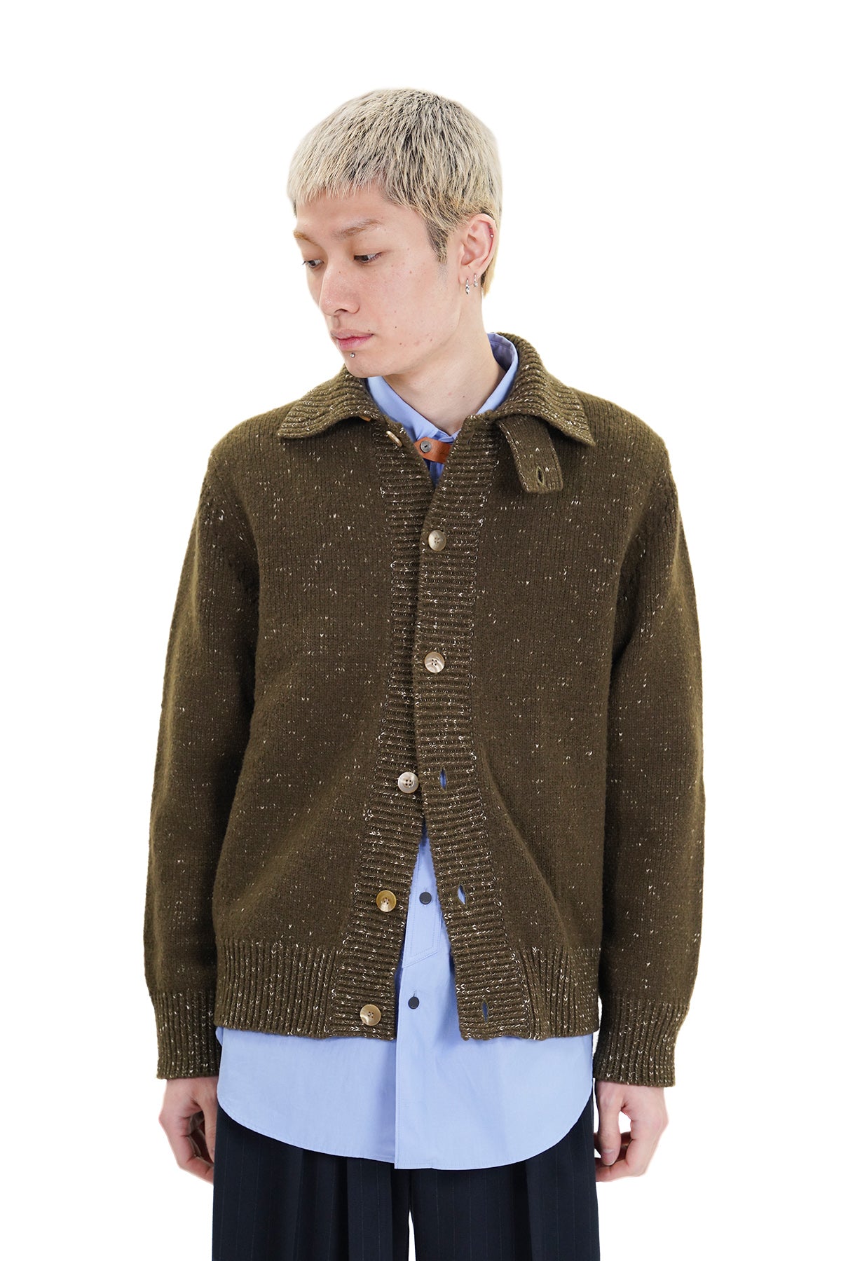 LOW GAUGE KNIT BLOUSON