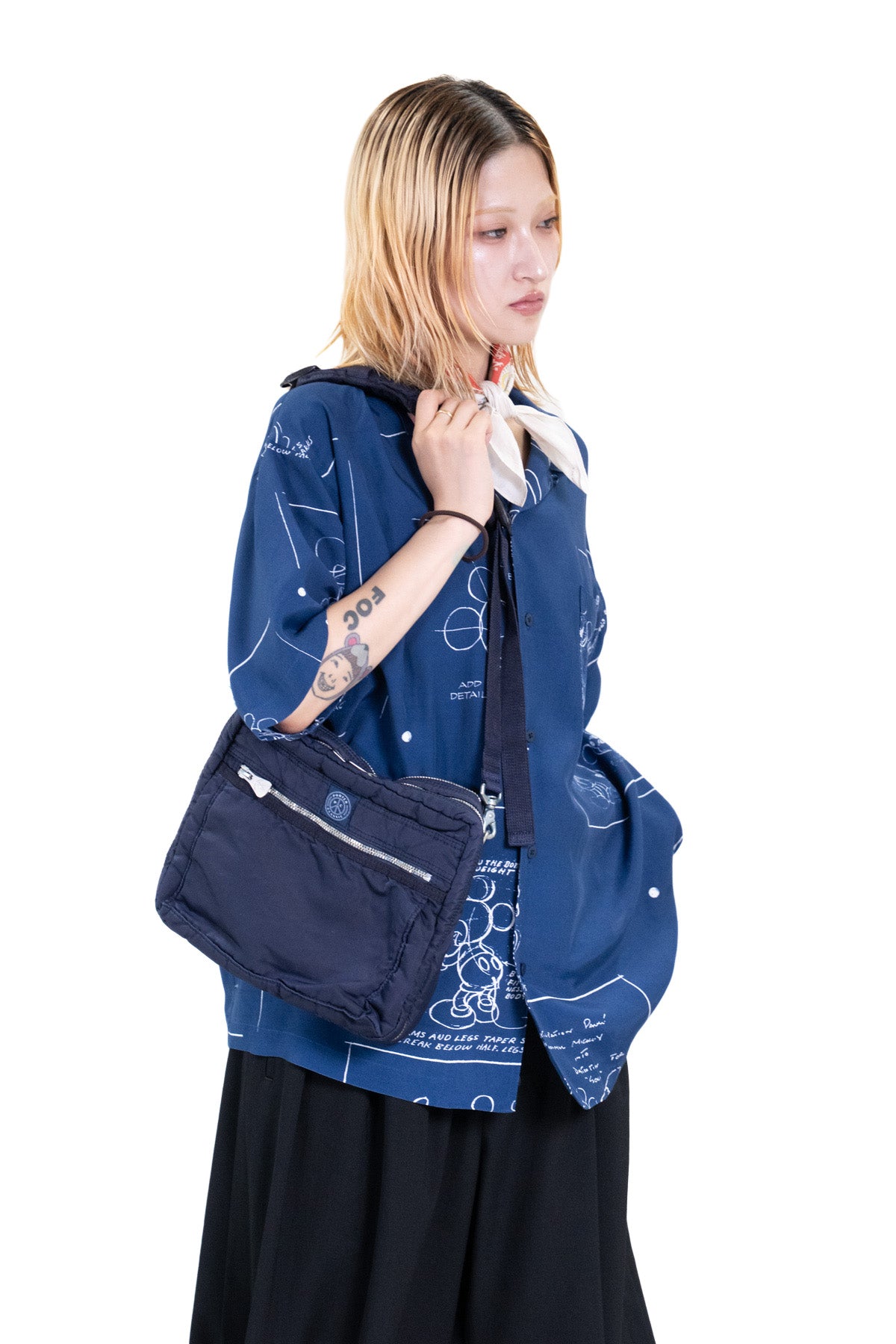 SUPER NYLON DAYPACK SIMPLE SHOULDER BAG