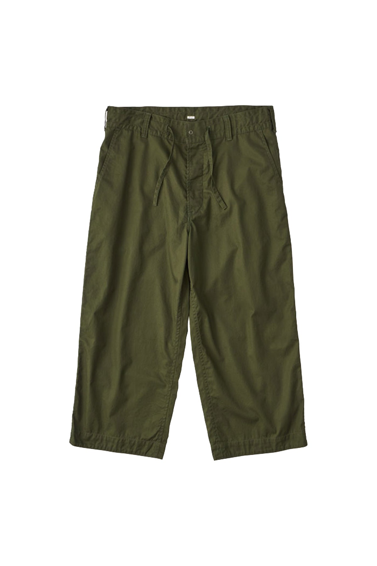GABARDINE WIDE PANTS