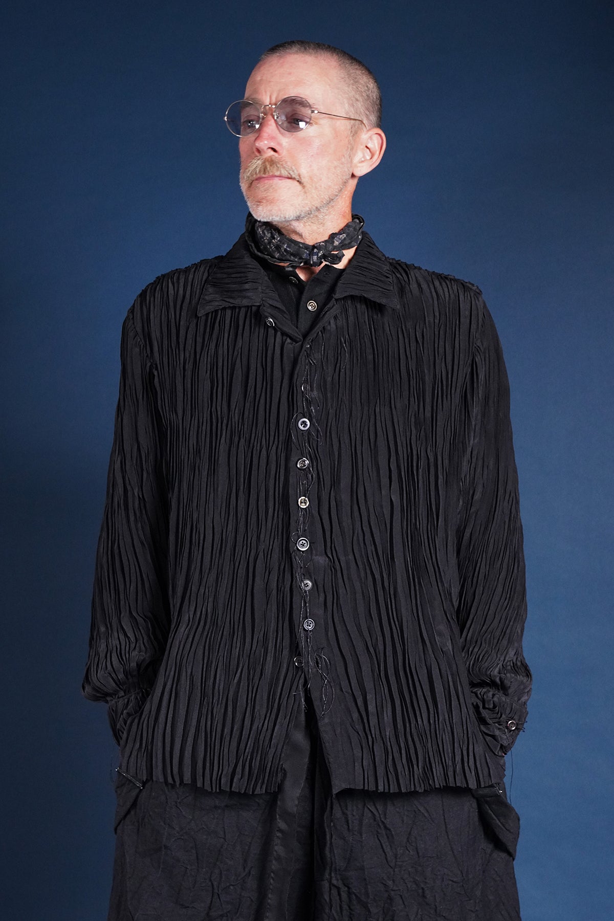 PLEATED WORKER SHIRT