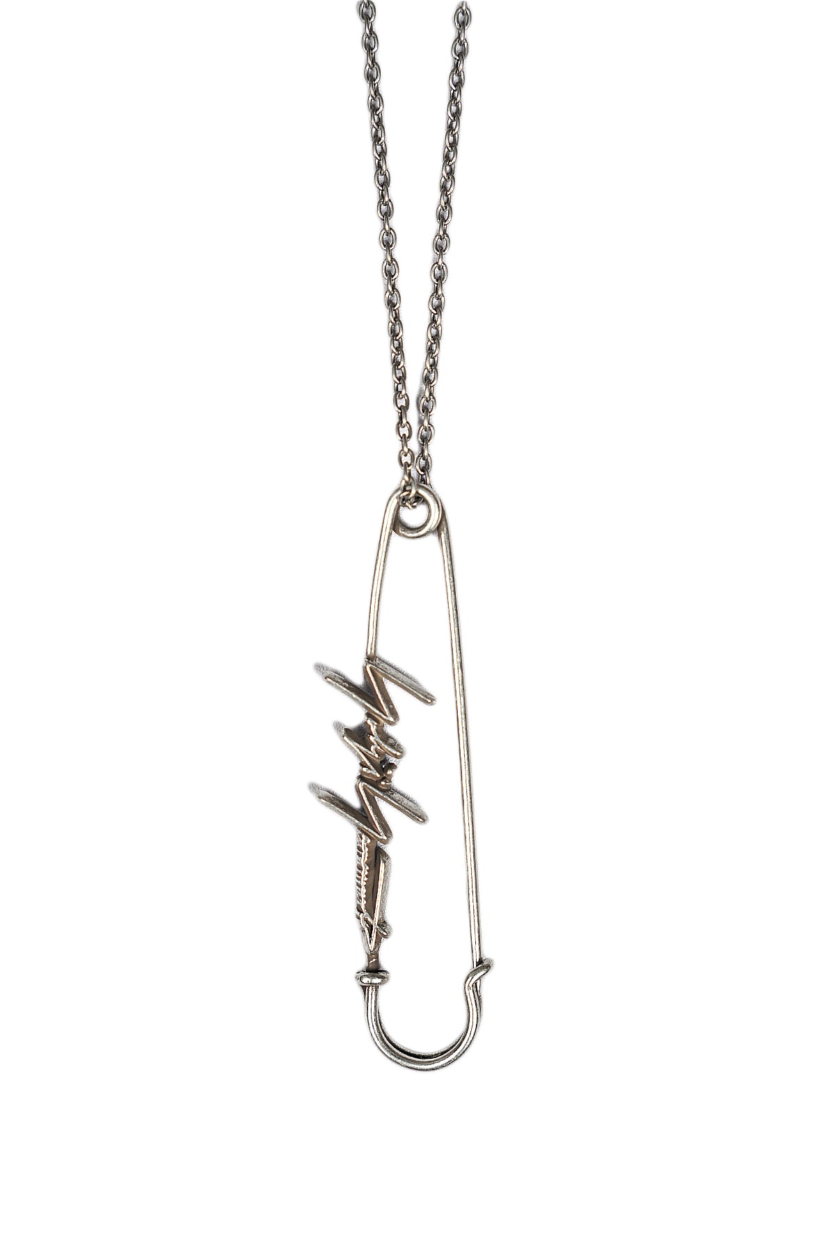 YY LOGO PIN NECKLACE