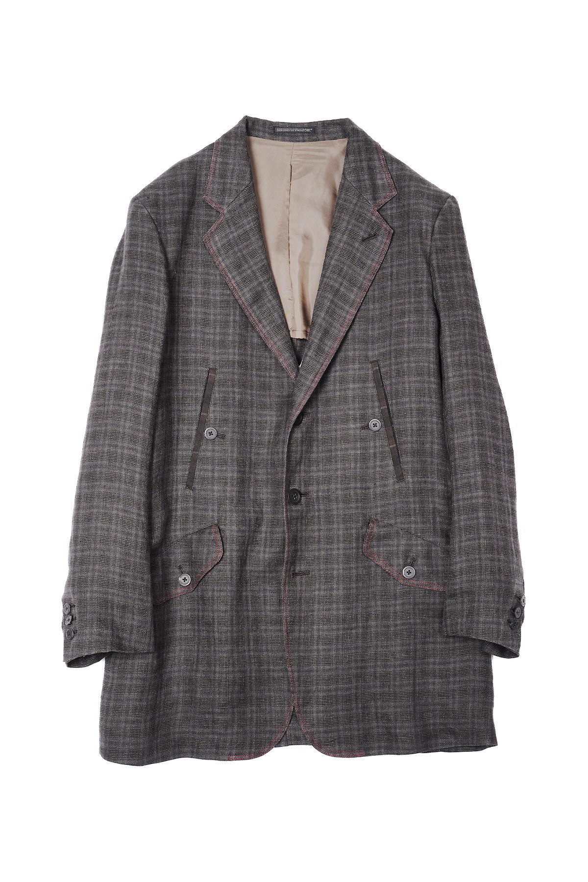 4 POCKET RED STITCH JACKET 【50%OFF】