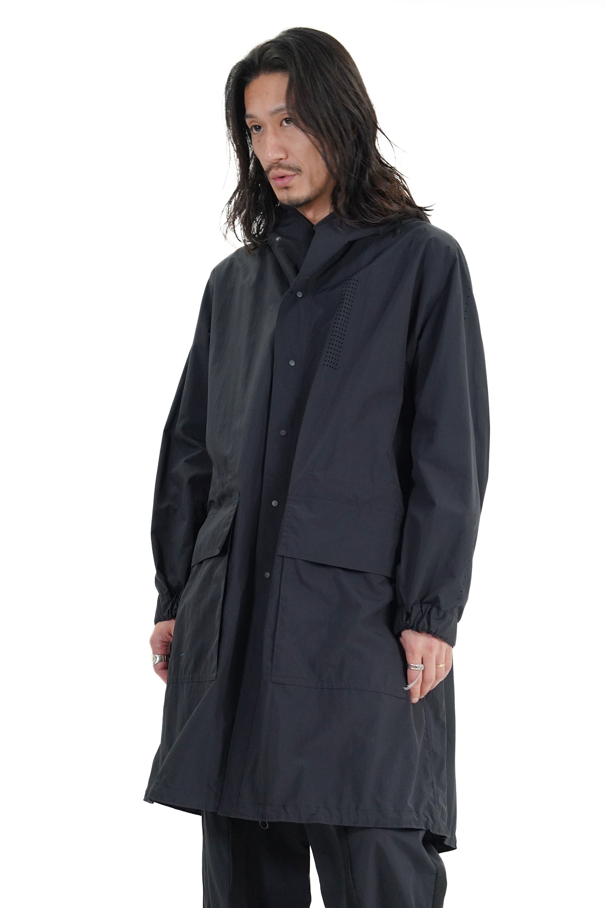 HOODED COAT