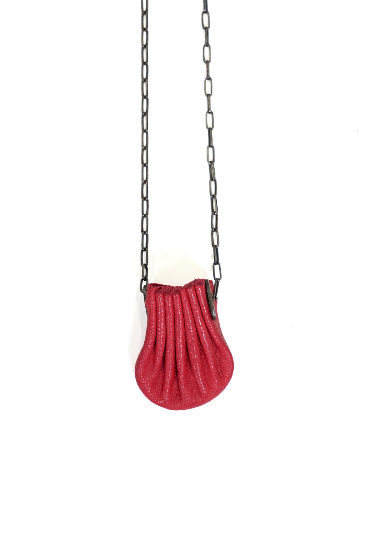 Mini Shell Pouch Necklace
