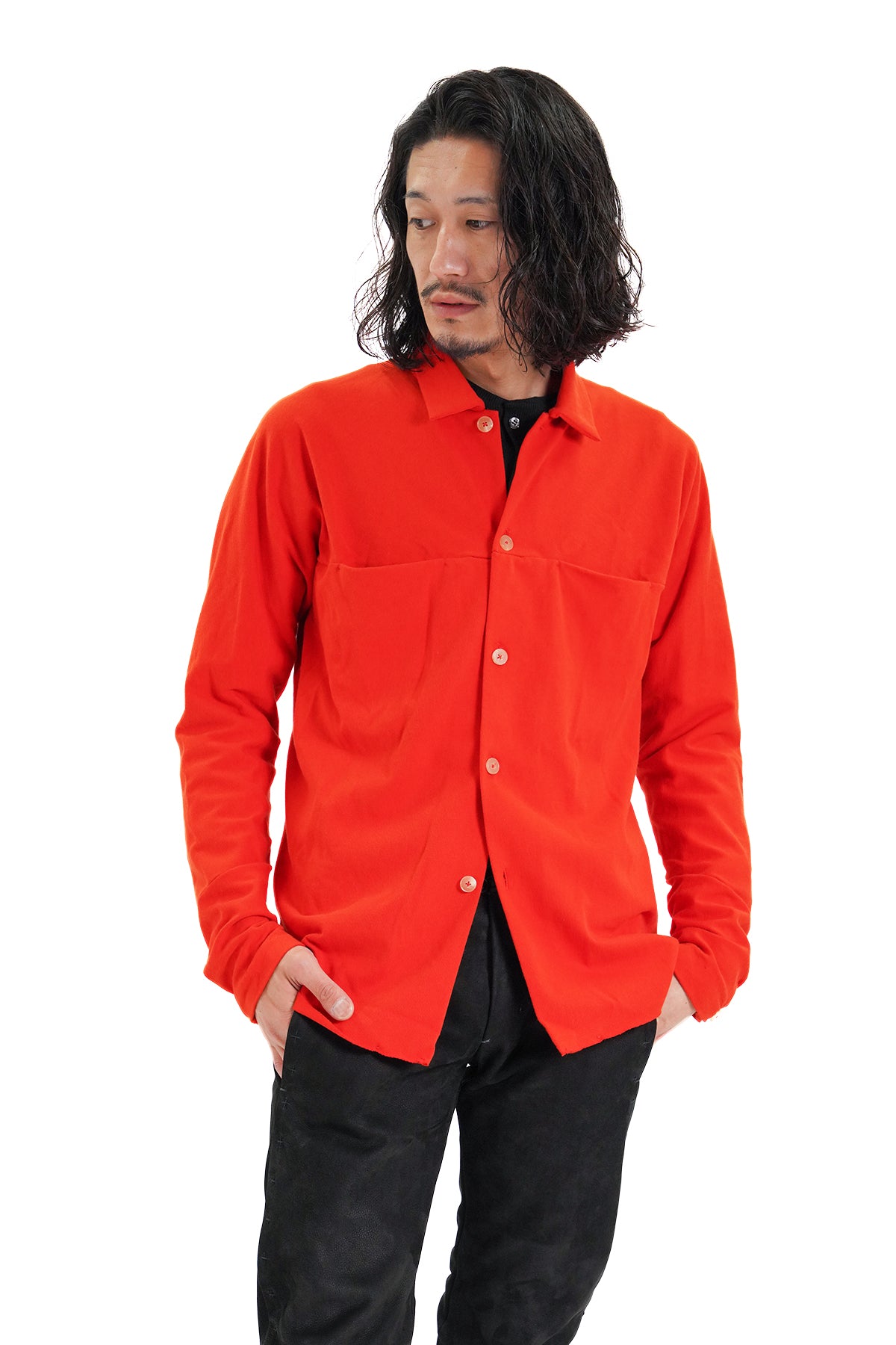 2 pocket one piece med fit shirt