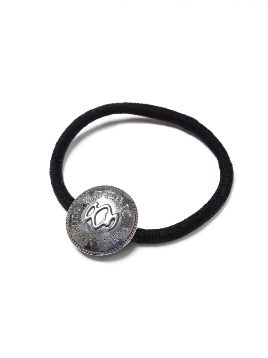 23mm Silver Concho Hair Elastic