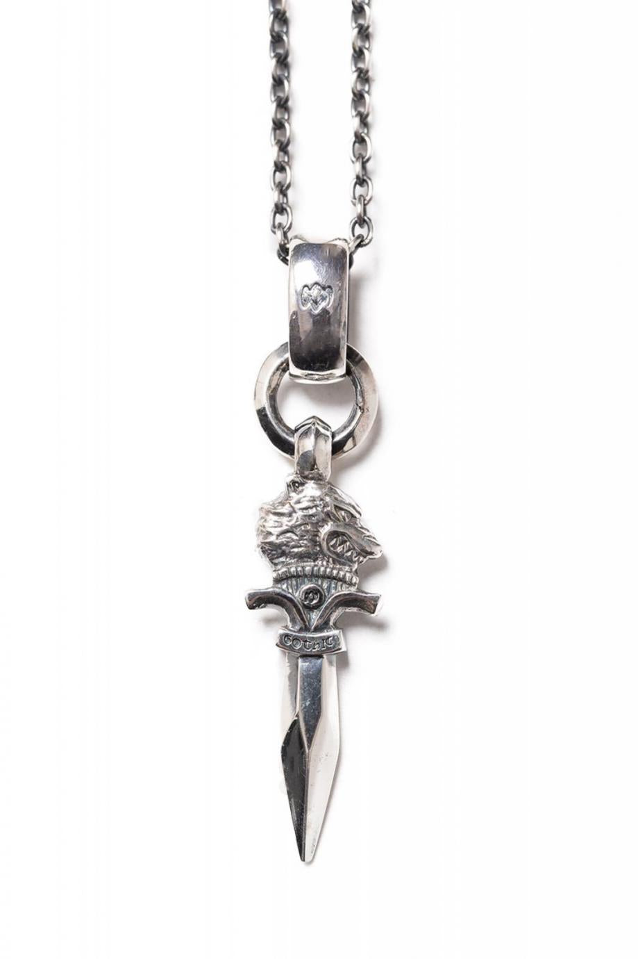 WOLF DAGGAR PENDANT