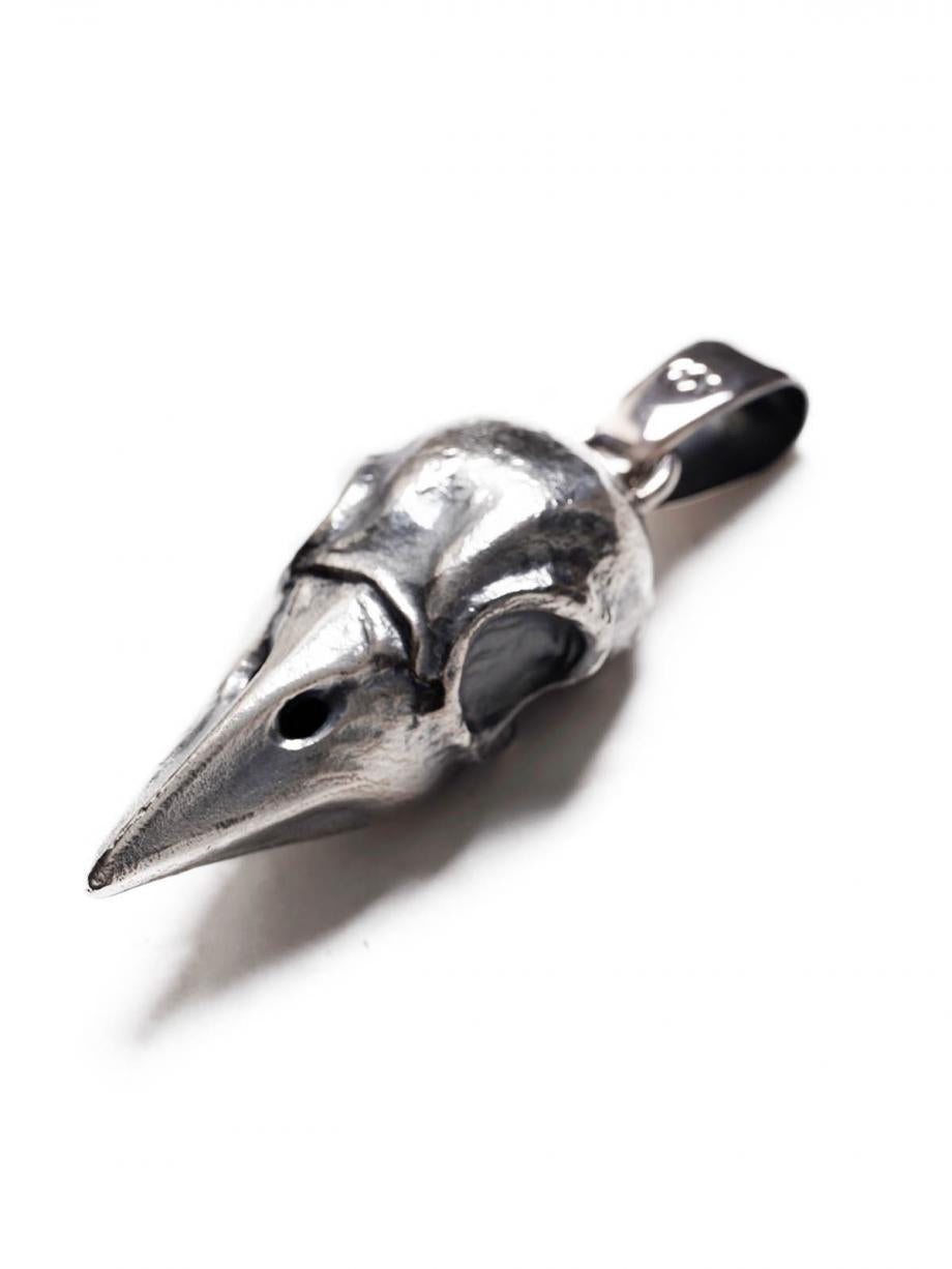 Crow Skull Pendant Top