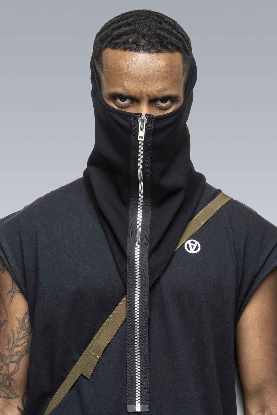 MODULAR ZIPPERED POWERSTRETCH NECK GAITER
