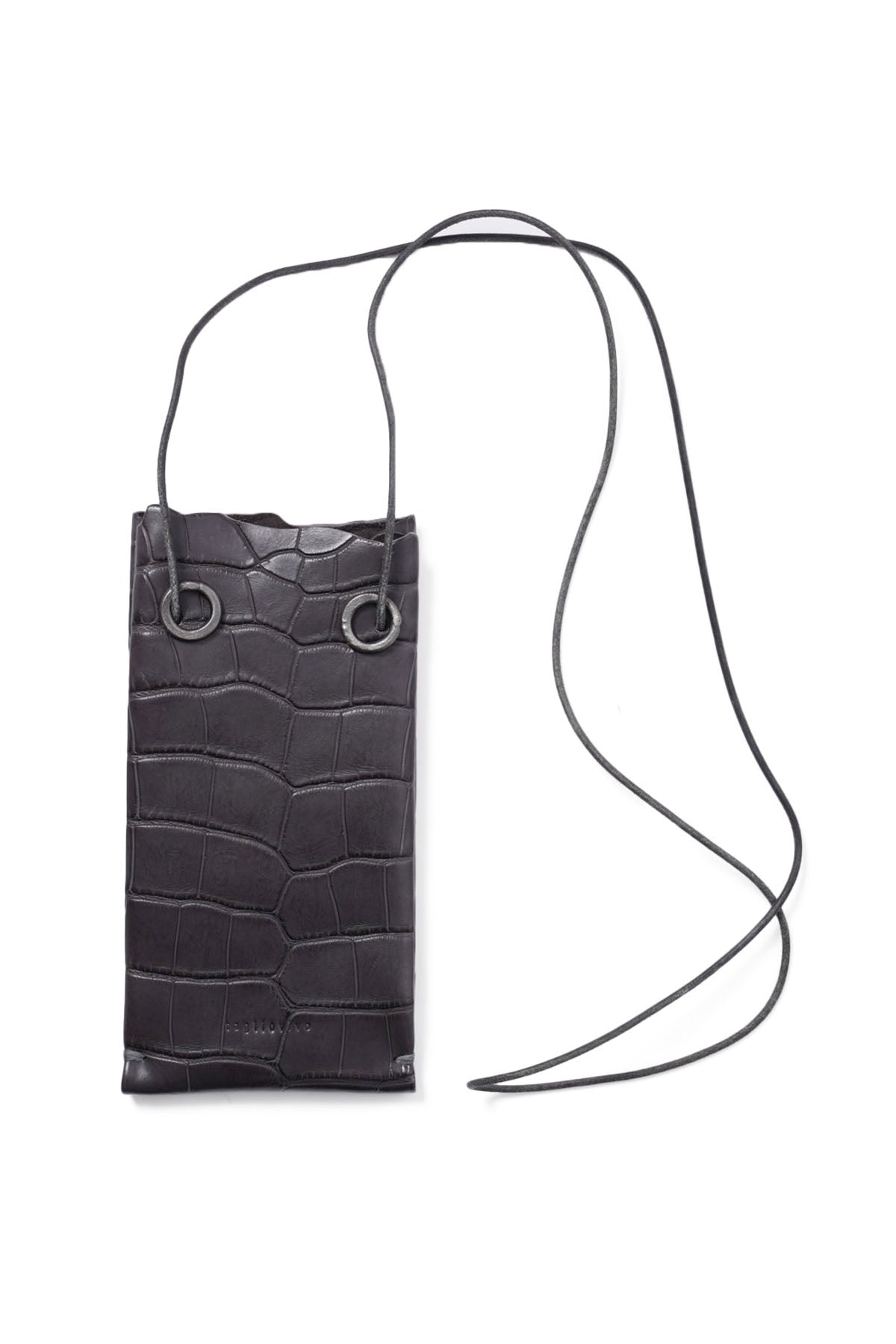 CROCODILE PHONE POUCH