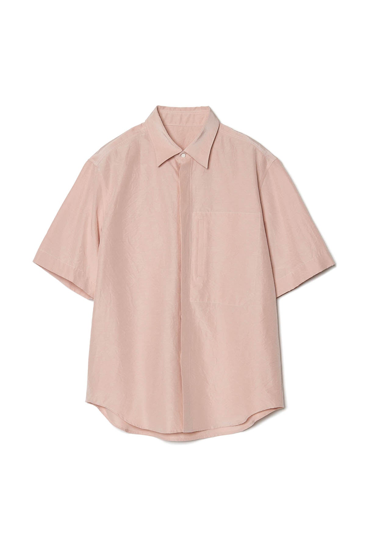 FLY FRONT SHORT-SLEEVED SHIRT