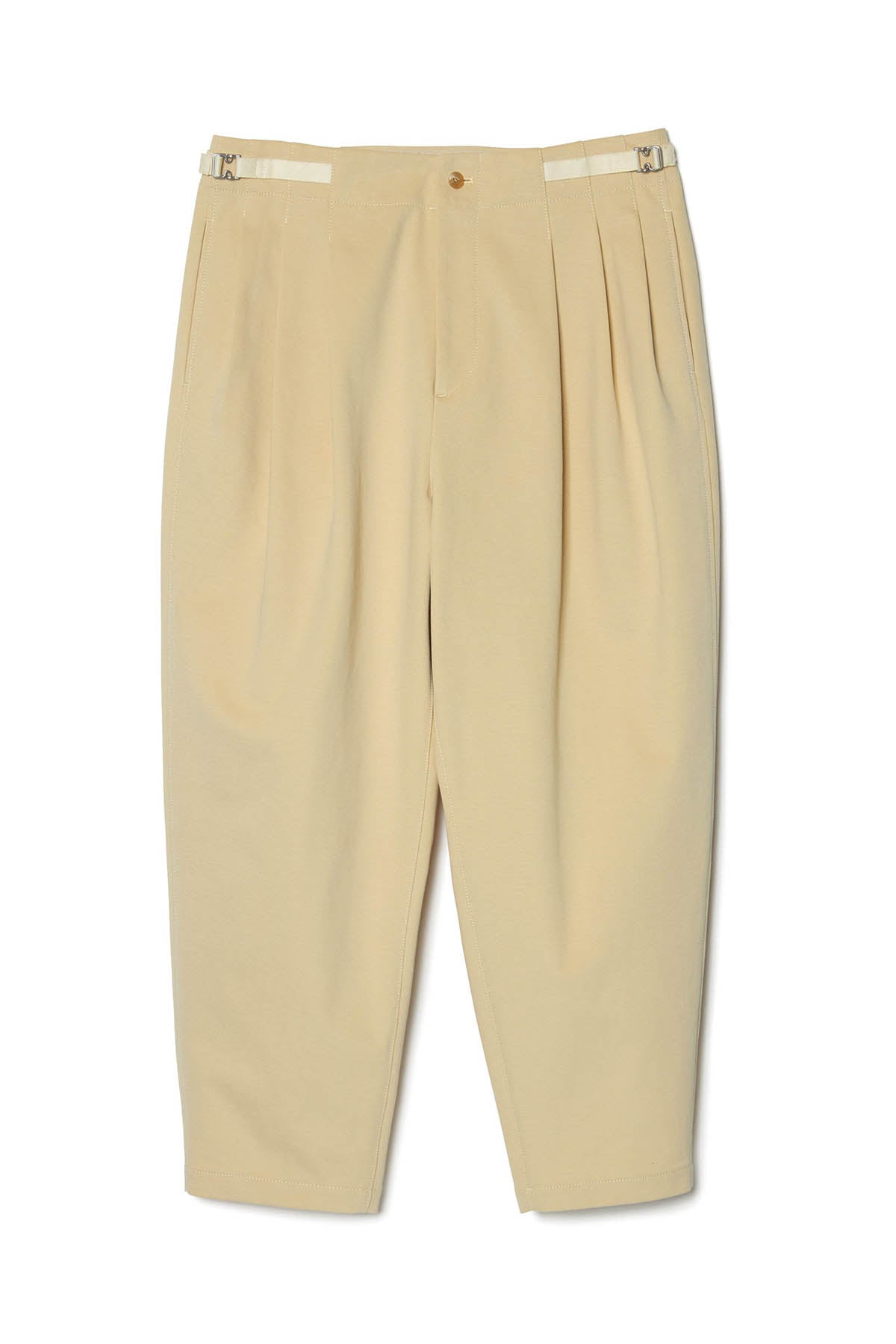 THREE TUCKS TAPERED PANTS